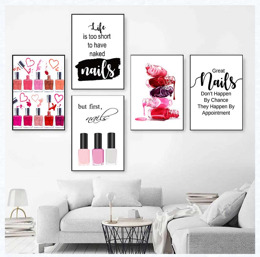 Makeup Is Beauty Quotes - Pôsteres e Gravuras de Arte, Presente