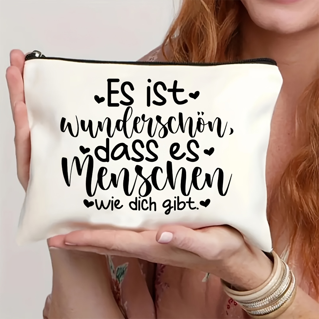 Makeup Is Beauty Quotes - 1 unidade de bolsa de maquiagem
