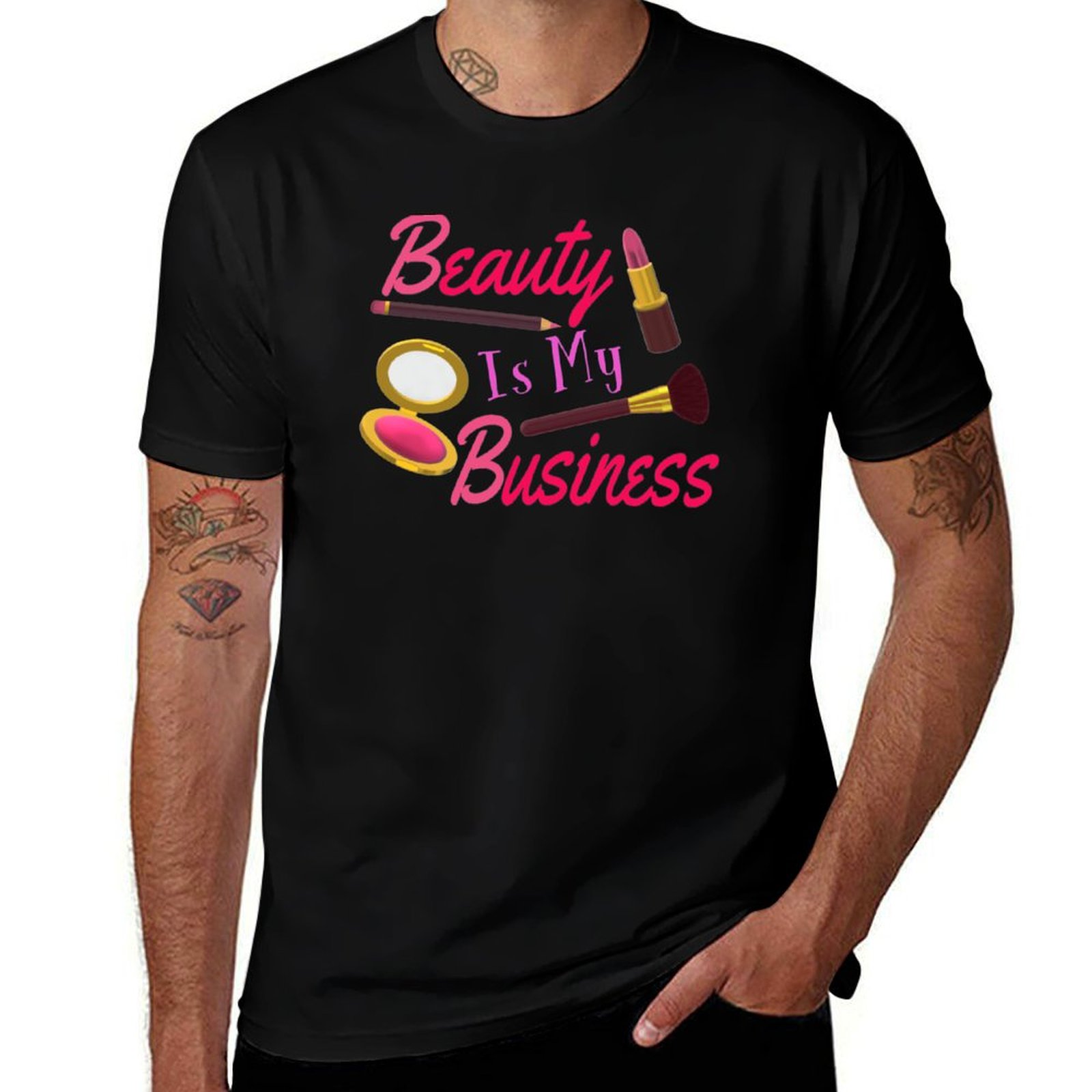 Makeup Is Beauty Quotes - A Beleza é Meu Negócio -