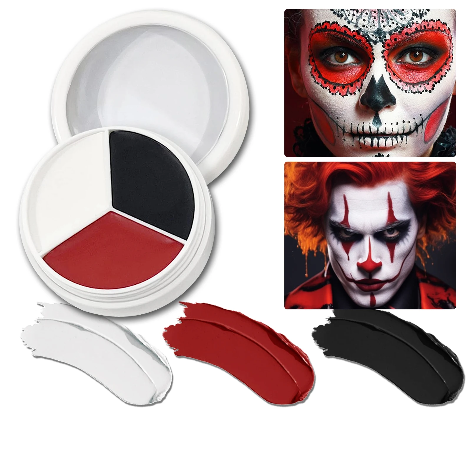 Beauty Makeup Pictures - Paleta de maquiagem para halloween, pintura
