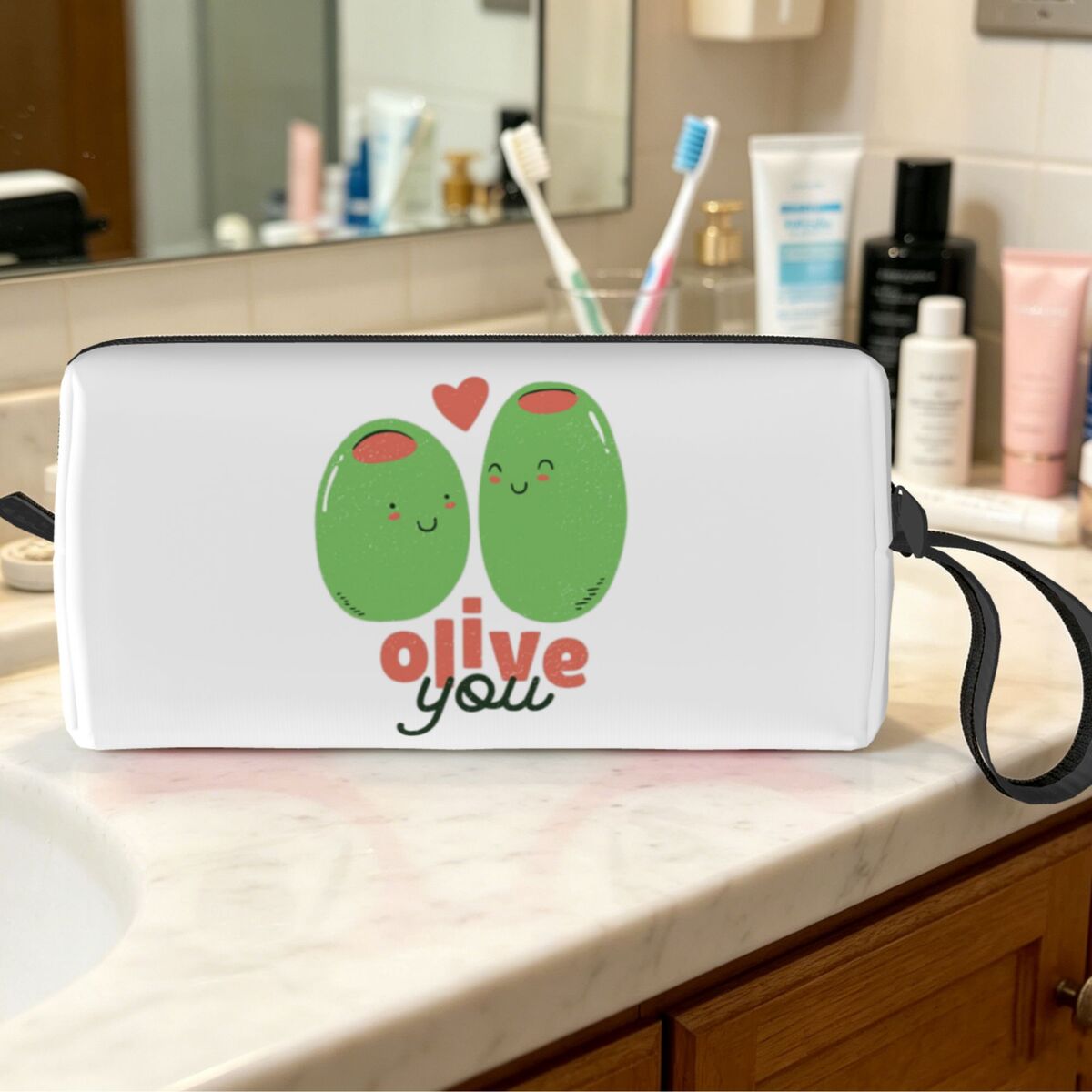 Beauty Love Makeup - Olive You - Bolsa de Maquiagem