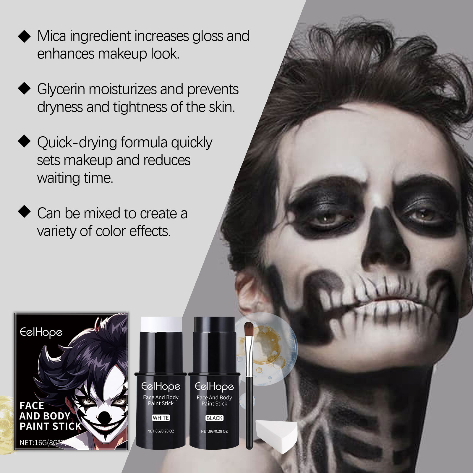 Kit de Maquiagem Facial e Corp - Beauty Makeup Pictures avaliação e preço