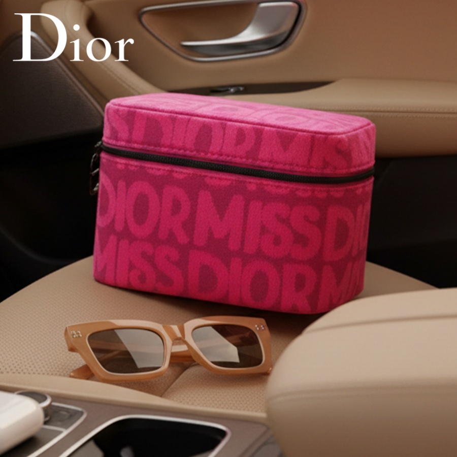 Bolsa de cosméticos rosa da Di - Beauty Makeup Dior avaliação e preço
