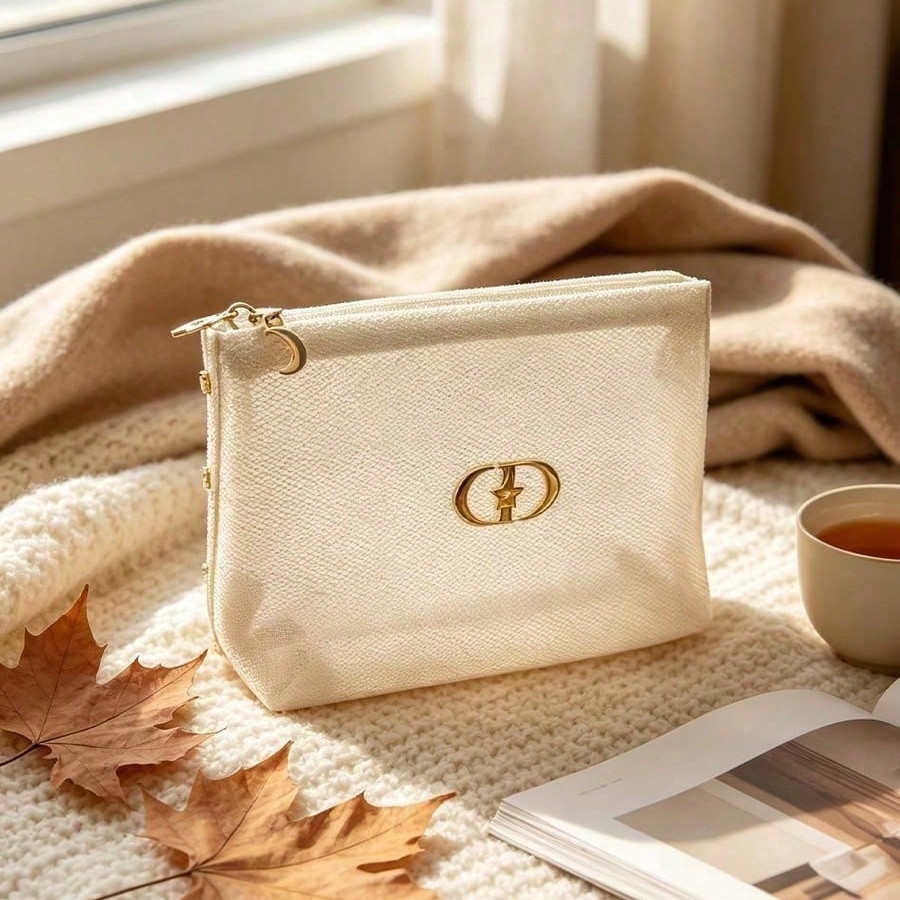 Bolsa de Cosméticos Transparen - Beauty Makeup Dior avaliação e preço