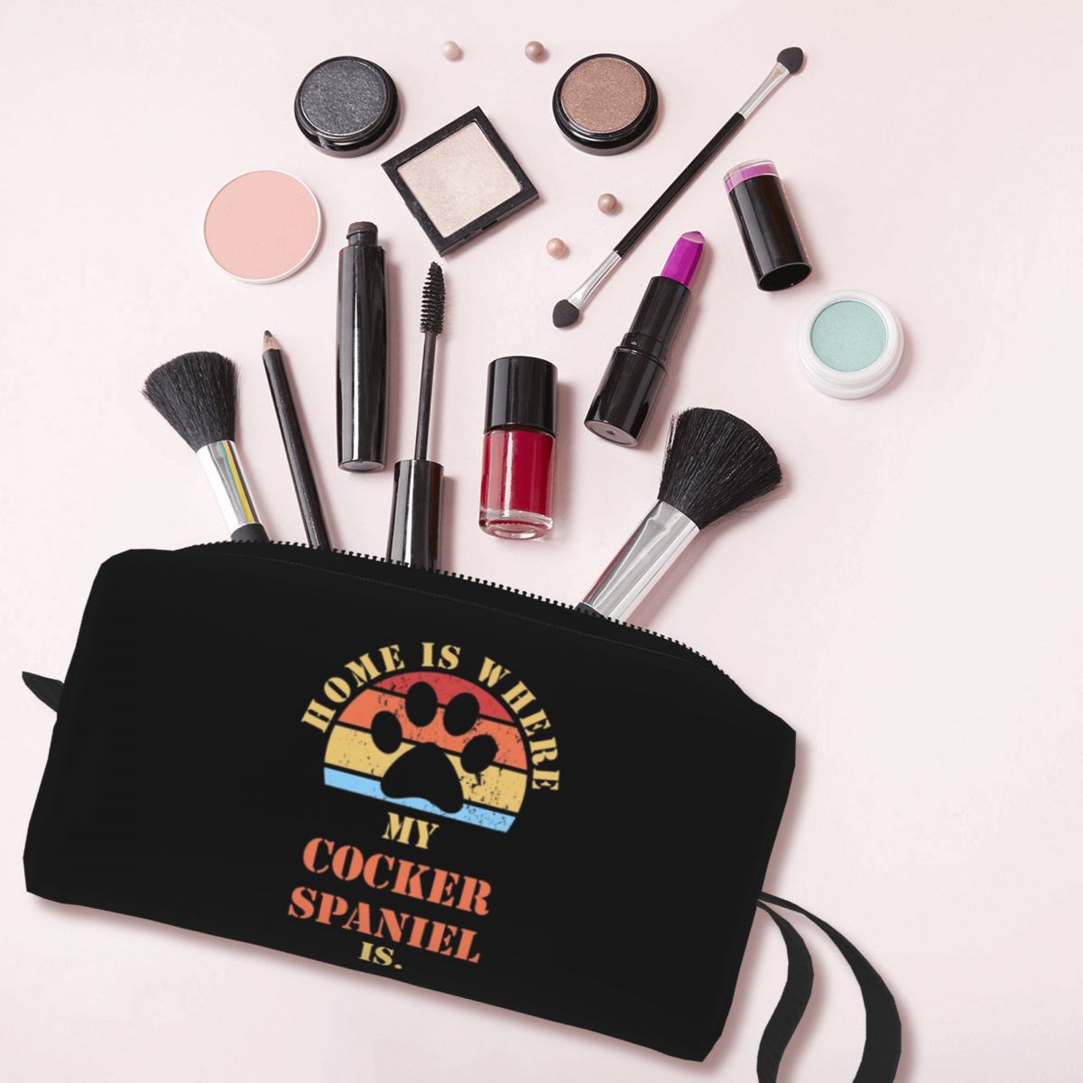 COCKER SPANIEL Dogs Funny Quot - Makeup Is Beauty Quotes avaliação e preço