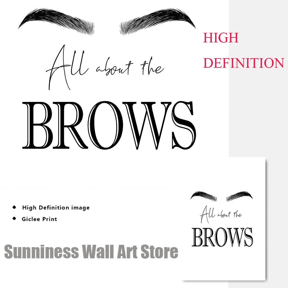 Moda Maquiagem Pintura Canvas, - Makeup Is Beauty Quotes avaliação e preço