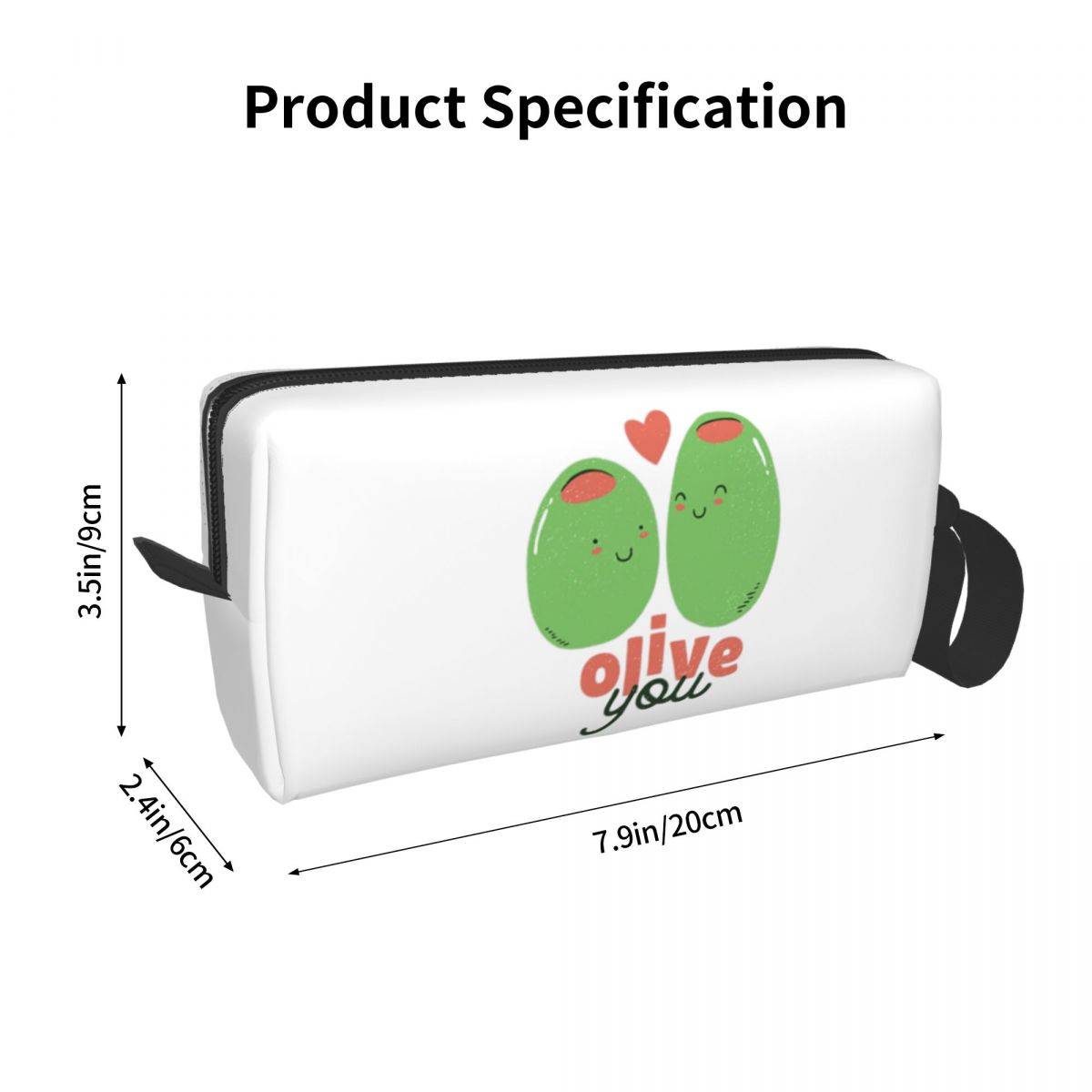 Olive You - Bolsa de Maquiagem - Beauty Love Makeup avaliação e preço