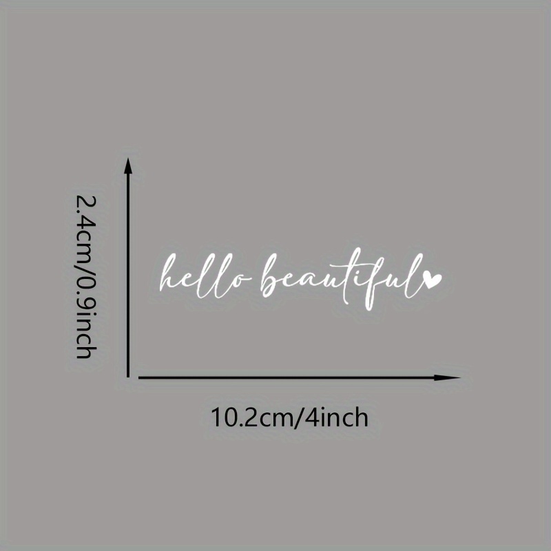 Conjunto de Adesivos com Frase - Makeup Is Beauty Quotes avaliação e preço